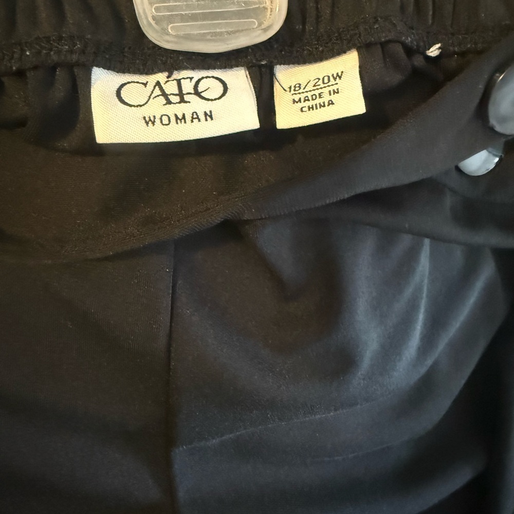 Cato Woman Elegant Black Trousers